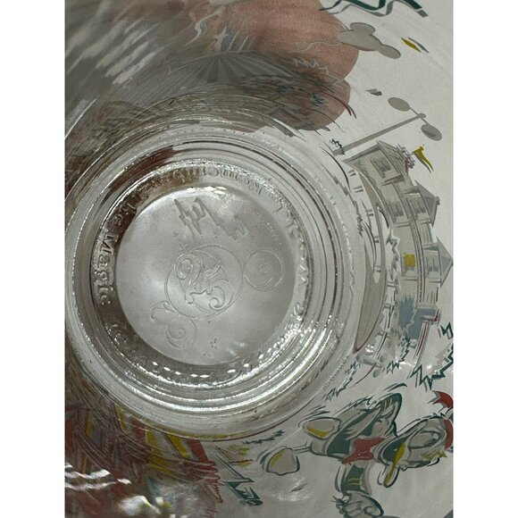 VTG McDonalds Disney World 25th Anniversary Remember The Magic Donald Duck Glass - Picture 7 of 9